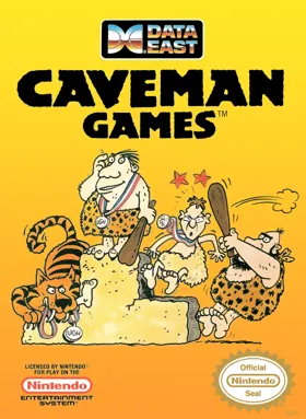 Caveman Games (USA) box cover front